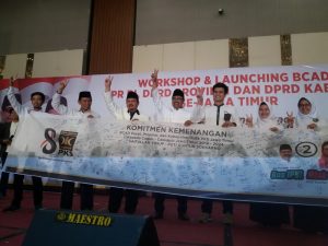 foto dpw pks jatim bersama gus ipul cagub jatim 2018