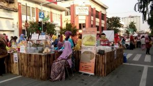 foto lokasi acara mlaku mlaku nang tunjungan