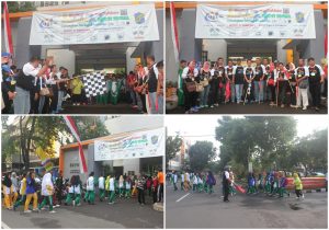 foto alumni smp negeri 8 surabaya gelar jalan sehat