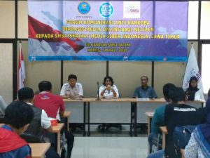 foto smsi jatim gelar sosialisasi narkoba